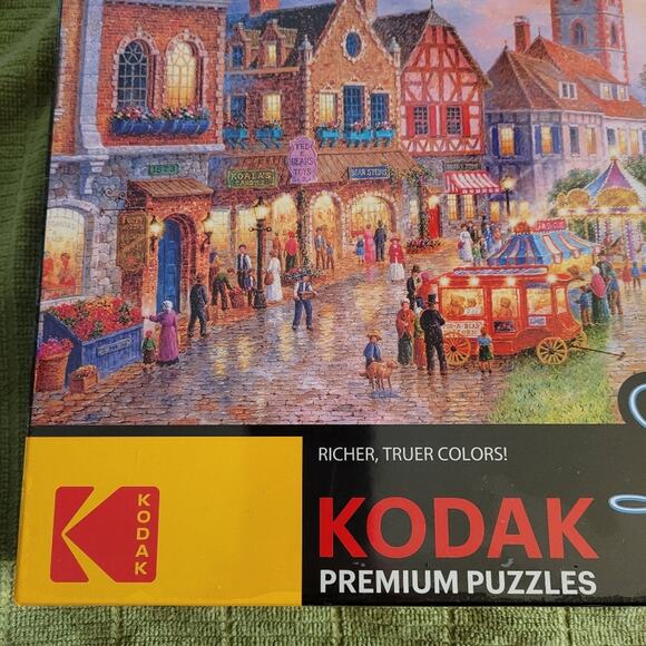 New Kodak Beary Patch Park Premium 500 pc Lighted Jigsaw Puzzle Sealed - Picture 5 of 14